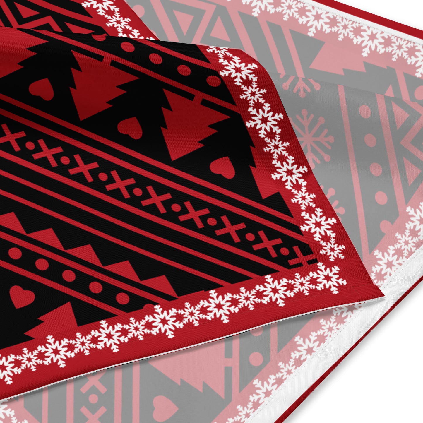 Christmas 'Ugly Sweater' Black Bandana