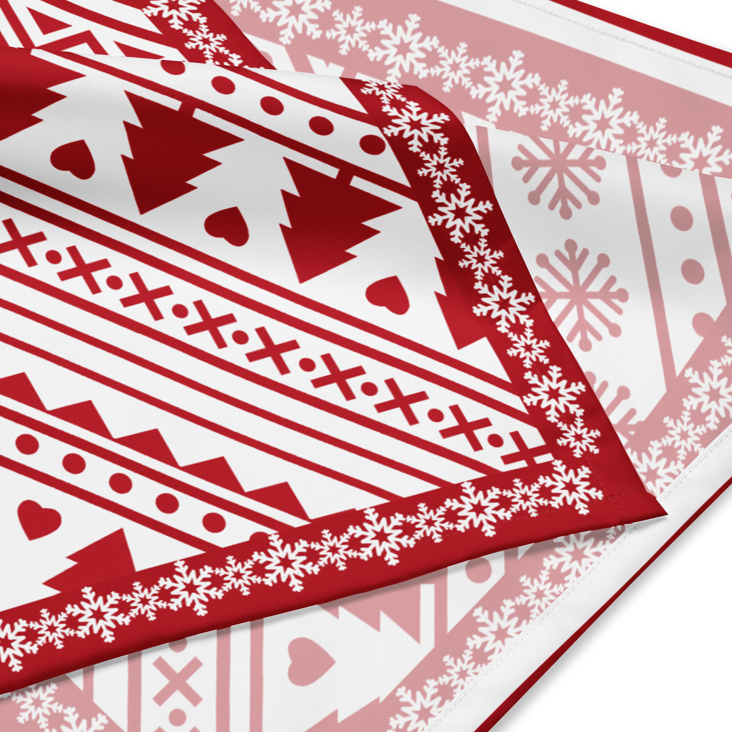 Christmas 'Ugly Sweater' White Bandana